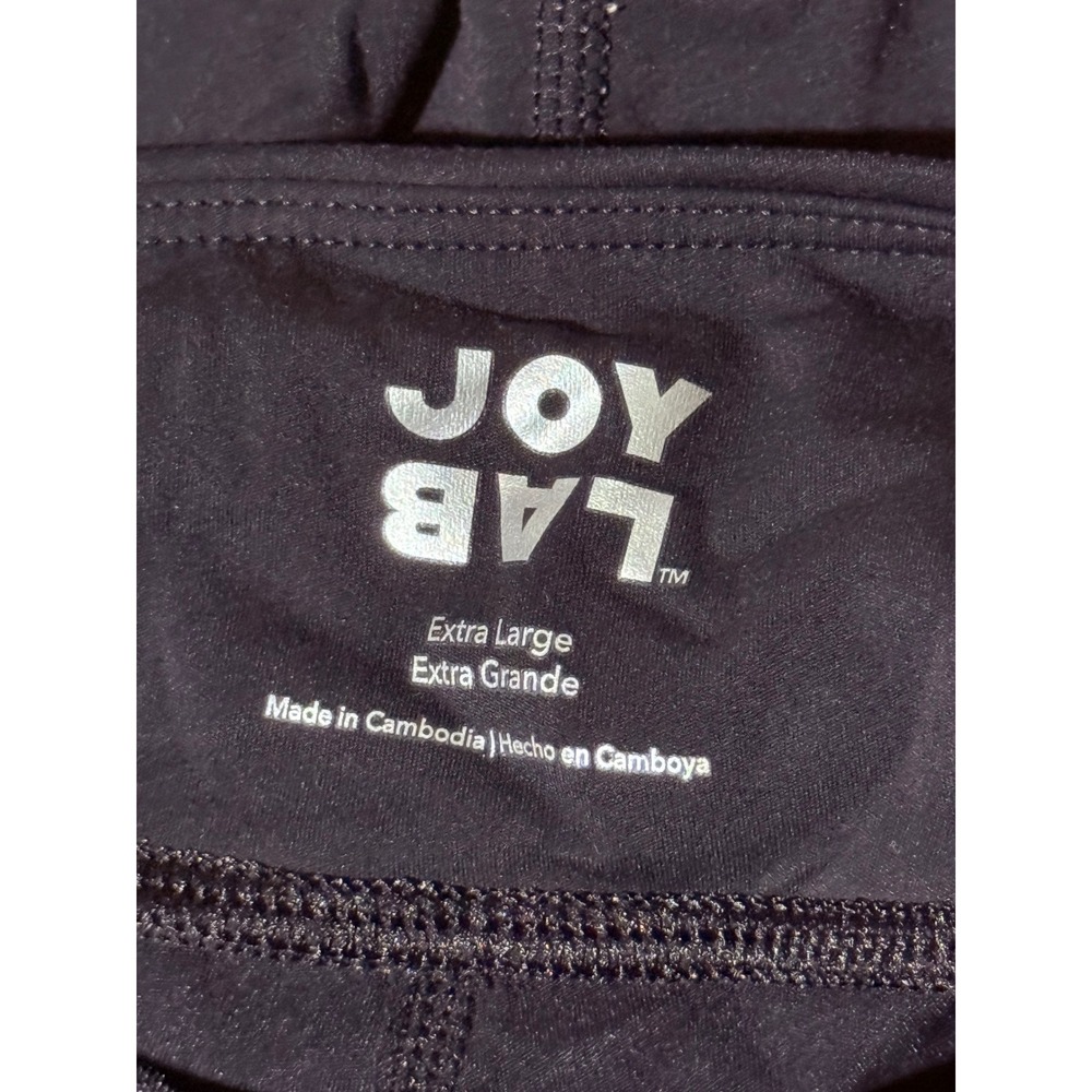 JoyLab Womens Black Sleeveless Flare Leg Athletic Jumpsuit XL Athleisure Comfort - Picture 3 of 12